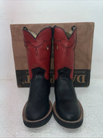 New Youth Red Dan Post Cowboy Boots. 3126 4. 22-60