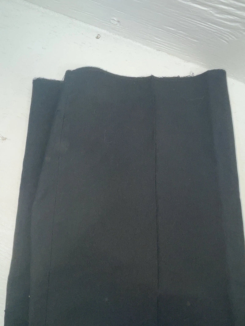 New Vintage Black Circle S Polyester Pants #8541 SS-29
