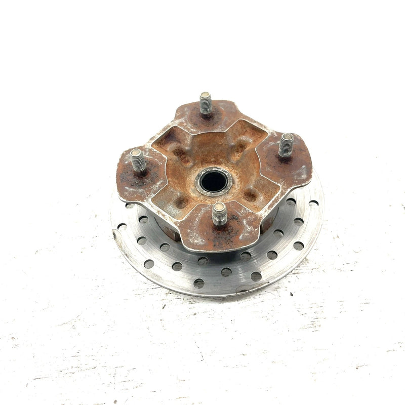 05 Honda Foreman 500 TRX500FE 4x4 OEM Front Wheel Hub W/Rotor 44615-HP0-A00 AH90