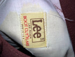 New Vintage Red Lee Polyester Pants #2004061 NN-158