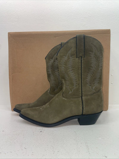 New Women’s Green Texas Brand Cowboy Boots. L 930 8.5 8 1/2 M. 16-104