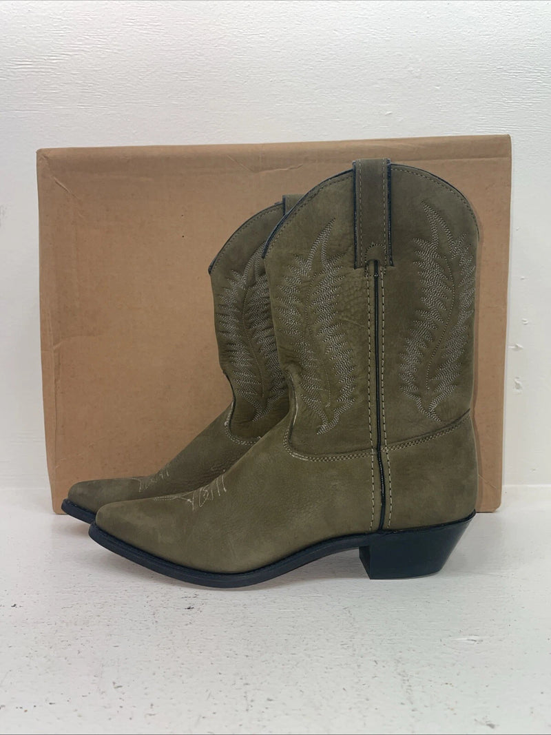 New Women’s Green Texas Brand Cowboy Boots. L 930 8.5 8 1/2 M. 16-104