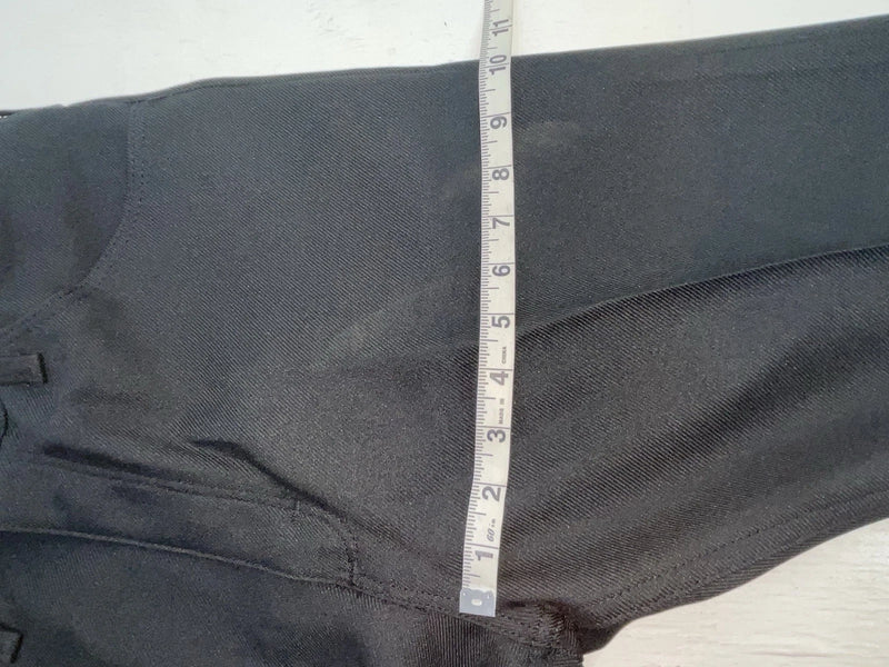New Vintage Black Wrangler Polyester Pants #82BK ZZ-13