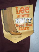 New Vintage Red Lee Polyester Pants #2004061 3A-119