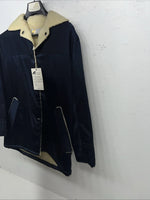 New Men SIMCO Blue Wool Jacket 12 #6274 LL-46