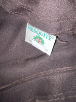 New Vintage Brown Mesquite Polyester Pants #5506 XX-50