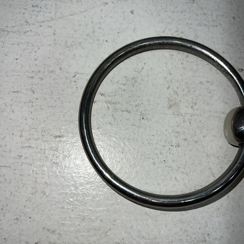 New Korsteel 5” Hollow Mouth Loose Ring Snaffle Bit #21921 W-502