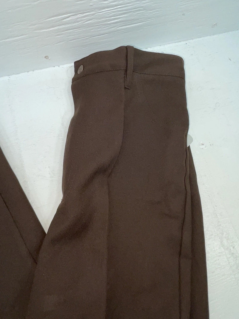 New Vintage Brown Dickson Jenkins Polyester Pants #5518 ZZ-49