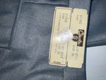 New Vintage Gray Circle S Polyester Pants #2842 VV-54