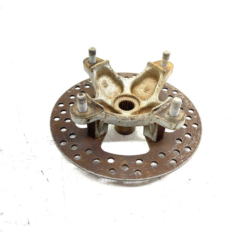 02-03 Kawasaki Prairie 650 4x4 OEM Front Wheel Hub/Rotor 49030-0046 AK37