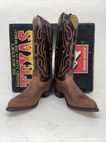 New Women’s Brown Texas Brand Cowboy Boots. 4731 8 M. 16-74