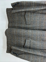 New Men’s California Ranchwear Gray Plaid Suit Jacket 42R #14753 R-602