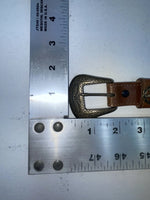 New Brown Genuine Leather Acme Pendant 28” Belt #4642/28 Z-48