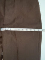 New Vintage Brown Dickson Jenkins Polyester Pants #5510 ZZ-50