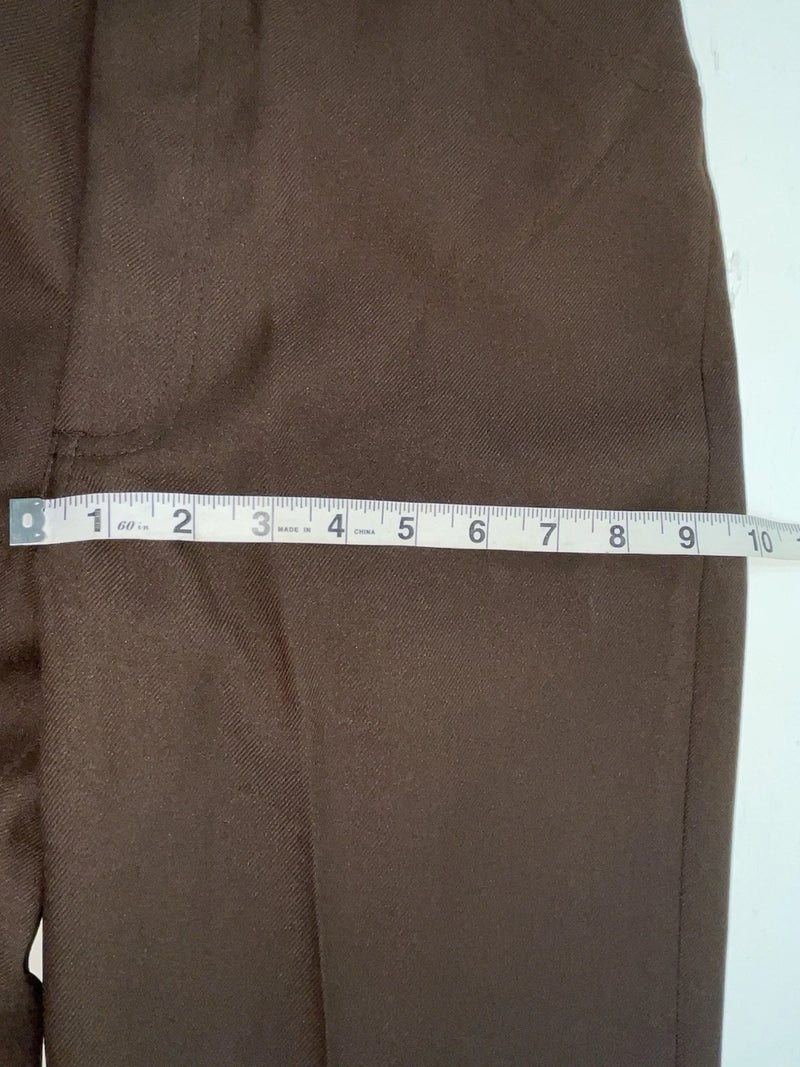 New Vintage Brown Dickson Jenkins Polyester Pants #5510 ZZ-50