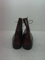 New Men’s Brown Lace Up Mariborough Cowboy Boots. 2351 494 9 D. 4-95