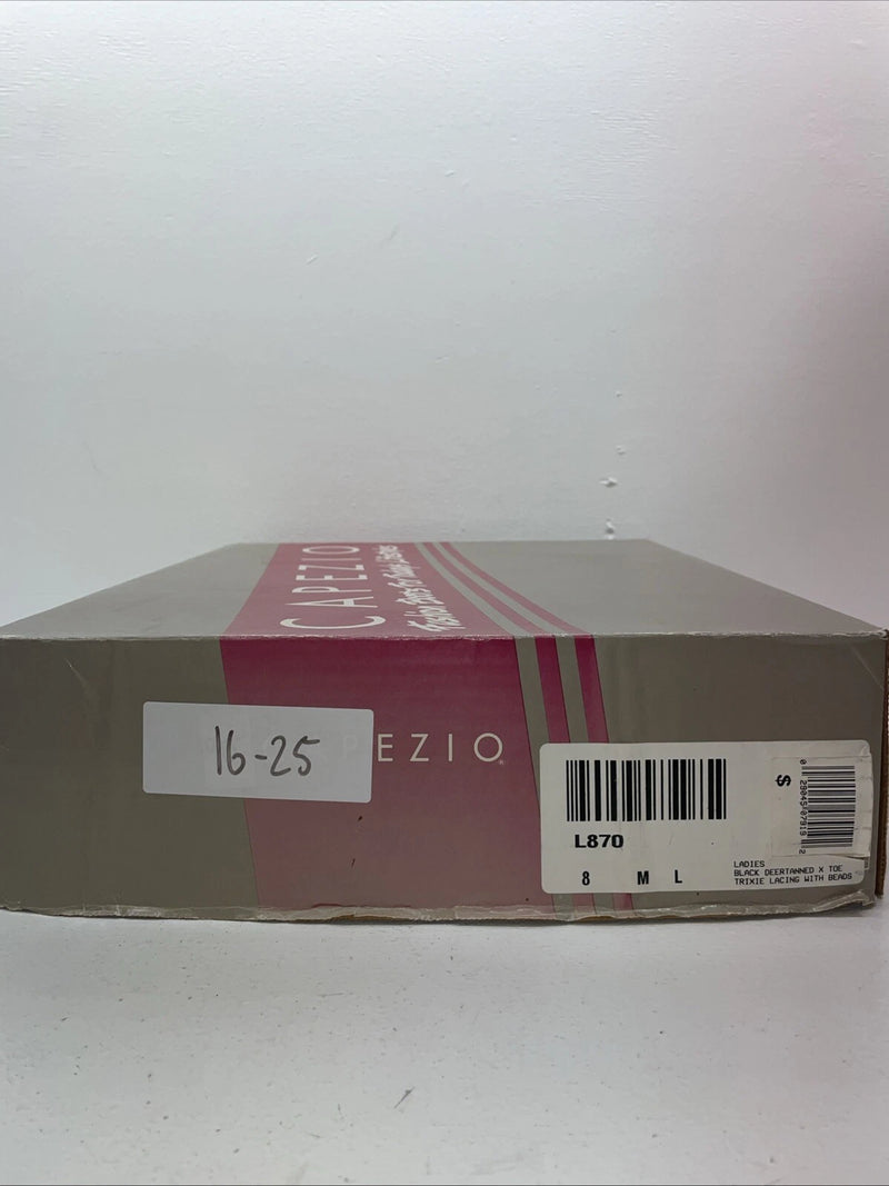 New Women’s Black Capezio Cowboy Boots. L 870 8 M. 16-25
