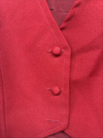New Kids Dickson Jenkins Red Vest Button Up Size 8 Girls TT-53