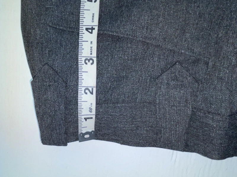 New Vintage Gray Circle S Polyester Pants #CP4776 XX-73