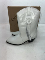 New Women’s White Oak Tree Farms Leather Cowboy Boots 9 #3145 KK-602