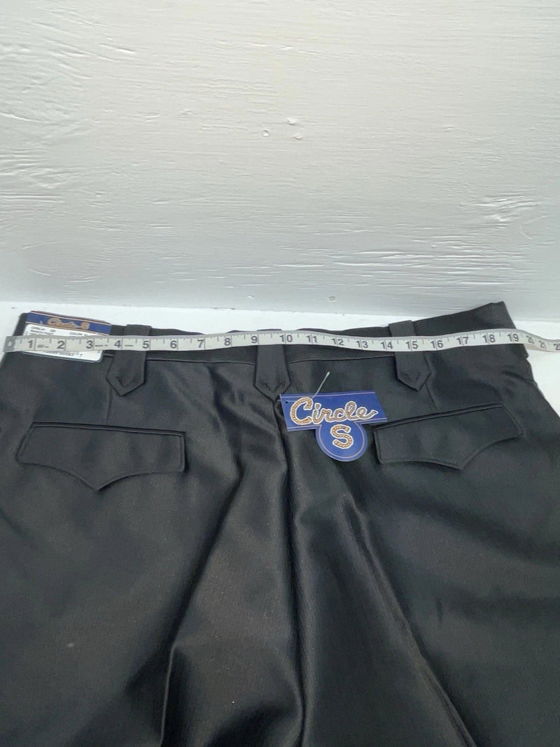 New Vintage Black Circle S Polyester Pants #CP5091 XX-69