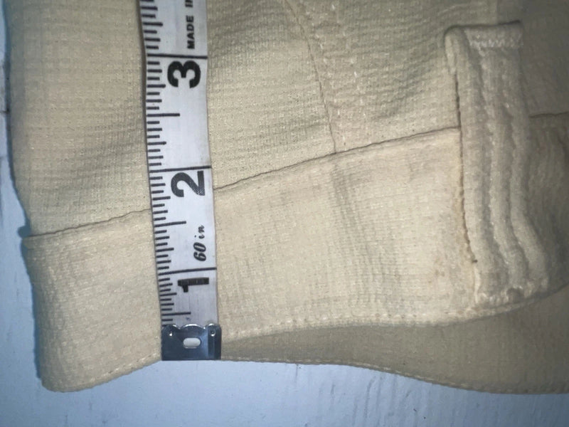 New Vintage Yellow Polyester Pants #5450087 3A-24