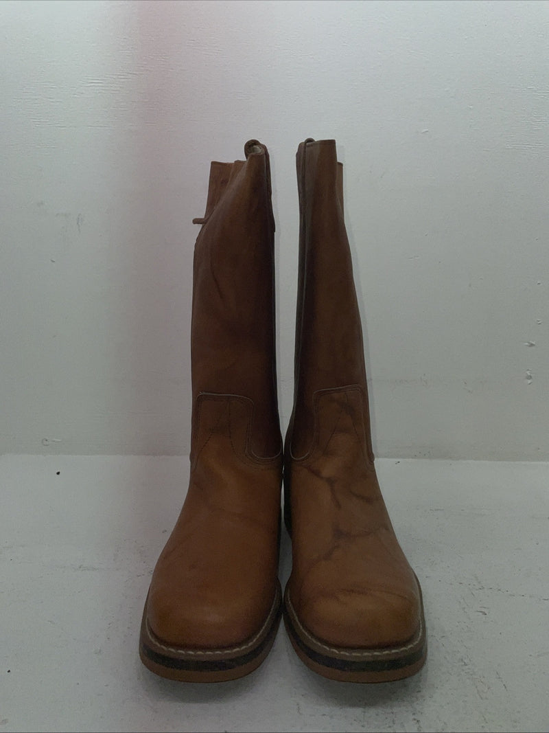 New Men’s Brown Texas Brand Cowboy Boots. M 63 10 D. 6-57