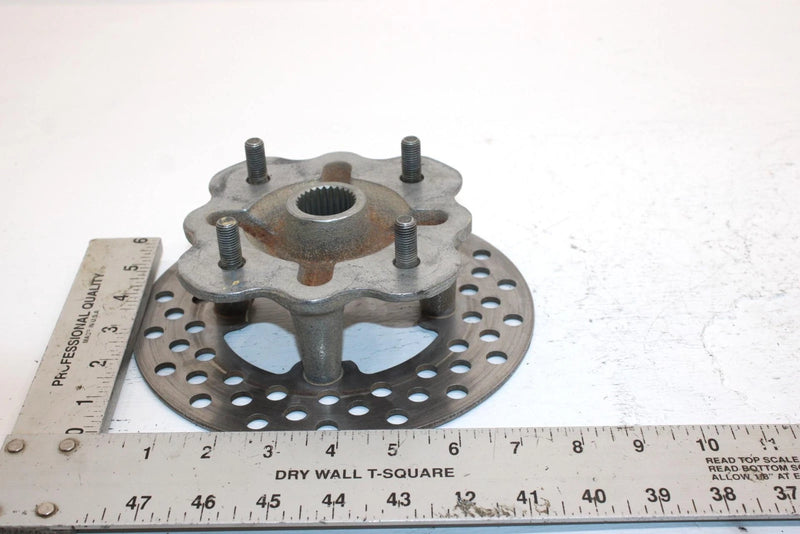 2007 Yamaha  Grizzly 350 2wd Oem Front Wheel Hub And Rotor 5ND-F5111-30-00 AY28