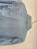 New Women’s ELY Championship Blue Long Sleeve Pearl Snap Large KK-111
