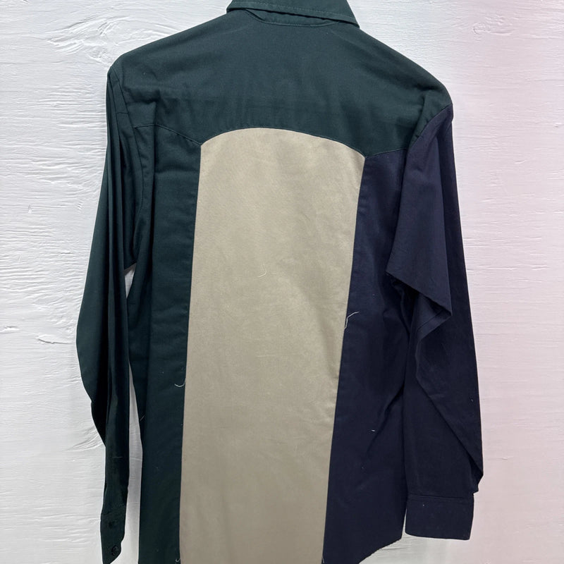 New Men’s Cowboy Threads Multiple Color Long sleeve button up Small B-70