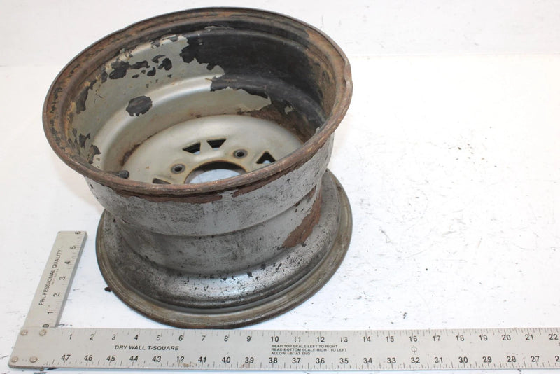 1998 Arctic Cat 454 Oem 12x8 Rear Wheel Rim 0402-224 AA3