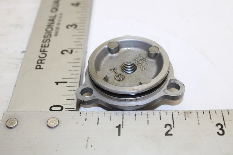 00 Kawasaki Bayou 300 OEM Upper Bevel Gear Shaft Housing Cap 11012-1641 Q3143