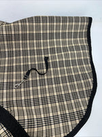 New Brown Plaid Turnout Horse Neck Hood PP-22