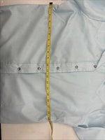 New Women’s H Bar C Blue Long Sleeve Pearl Snap Size 40 KK-5
