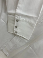 New Men’s Panhandle Slim White Long Sleeve Pearl Snap 18.5 2XL AA-114