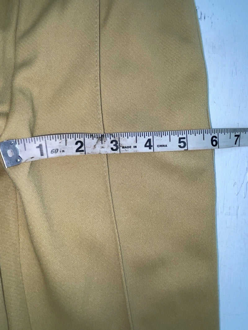 New Vintage Yellow Fenton Polyester Pants #310 VV-47