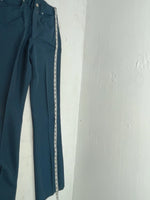 New Vintage Blue Miller Polyester Pants #2624 3A-94
