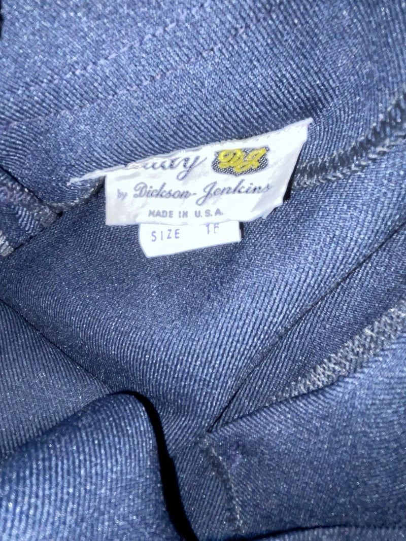 New Vintage Blue Dickson Jenkins Polyester Pants #5907 ZZ-77