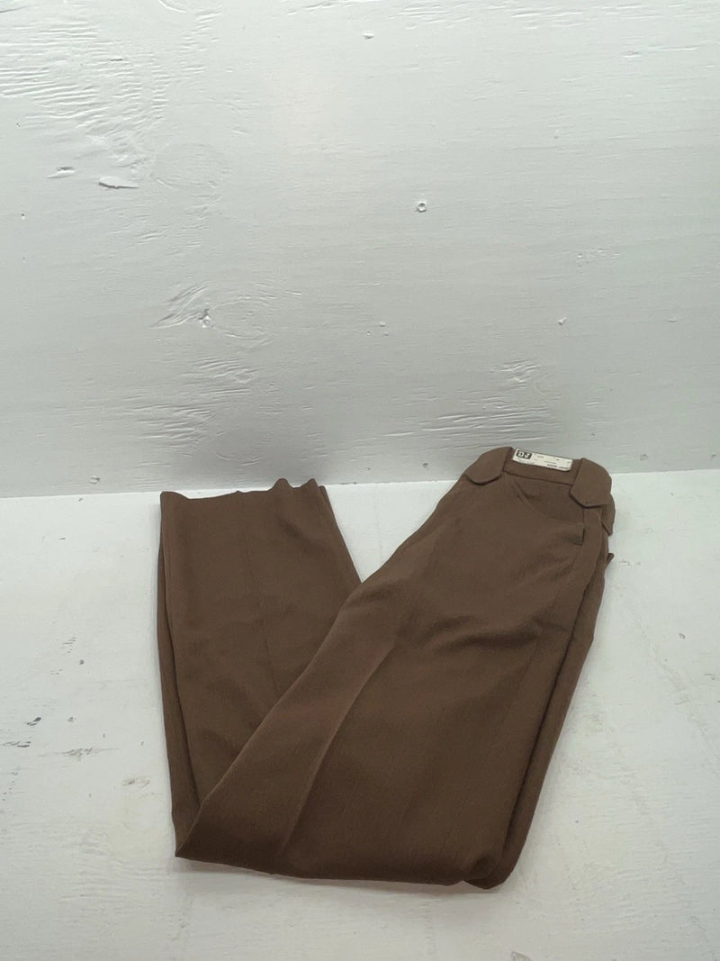 New Vintage Brown Dickson Jenkins Polyester Pants #2402 ZZ-39