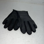 New Tuff Mate Black Riding And Show Leather Gloves Size 6 #1303 E-502