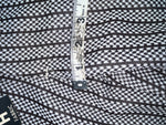 New Vintage Black And White Checkered Panhandle Slim Polyester Pants #8042 SS-71