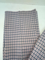 New Vintage Blue And Red Lined Dickson Jenkins Polyester Pants #723 3A-124