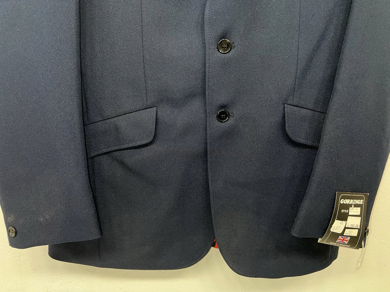 New Men’s Gorringe Blue English Riding Coat 40 #19368 FF-601