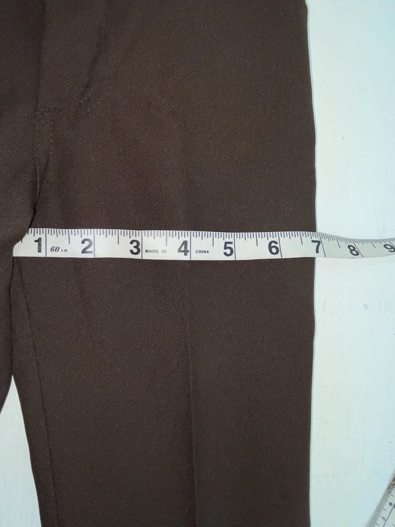 New Vintage Brown Dickson Jenkins Polyester Pants #9928 ZZ-75