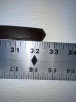 New Brown Genuine Leather 28” Belt JJ-126