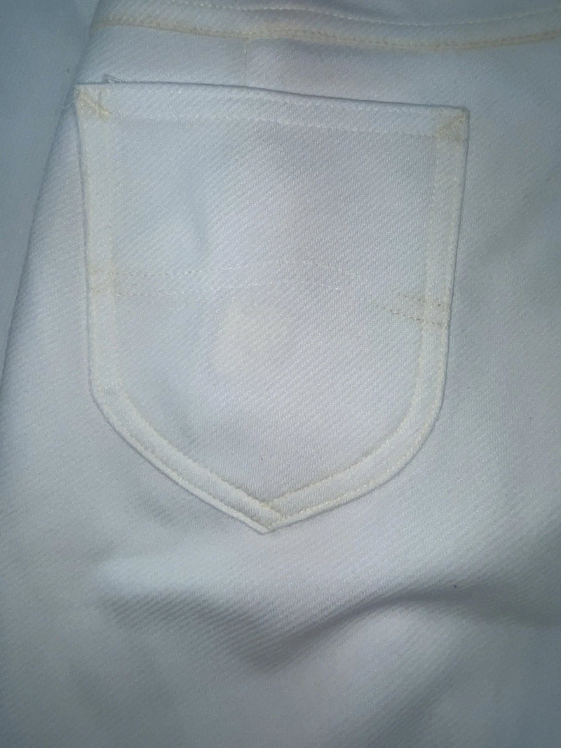 New Vintage White Lee Polyester Pants #301084 VV-46