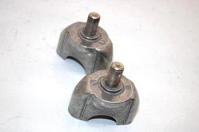 04 Honda Trx250ex A Oem Lower Handlebar Mount Set 53121-HC3-000 AHS