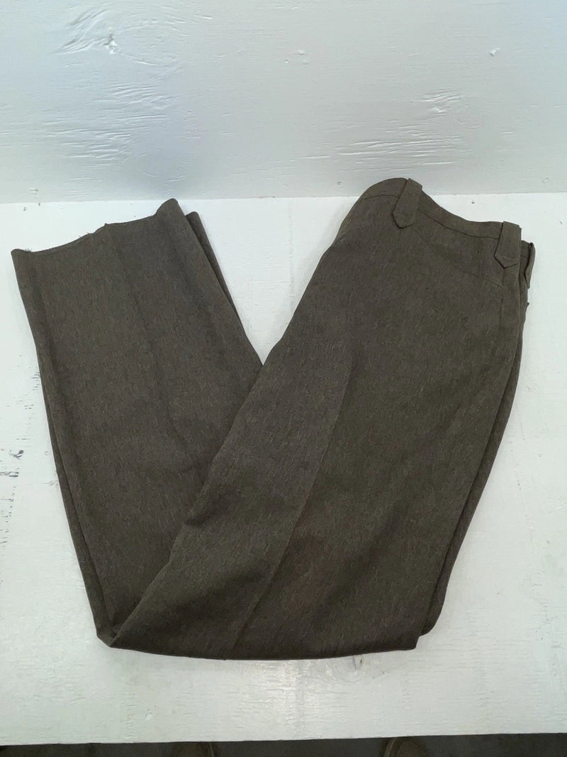 New Vintage Brown Circle S Polyester Pants #CP4776 OO-25