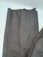 New Vintage Black Speckled Circle S Polyester Pants #CP6740 XX-113