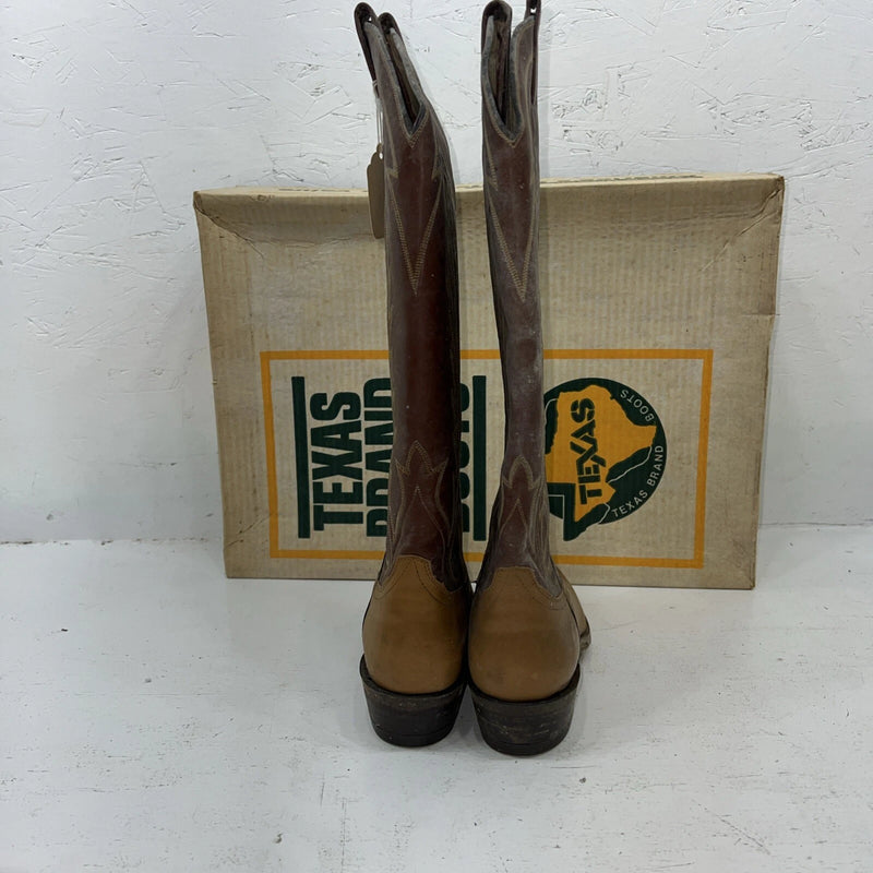 New Women’s Brown Texas Brand Cowboy Boots. 6 B. 20-80